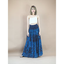 Load image into Gallery viewer, Peacock Heaven Women&#39;s Skirt in Navy Blue SK0092 020058 03