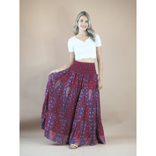 Load image into Gallery viewer, Peacock Women&#39;s Skirt in Dark Red SK0092 020008 02