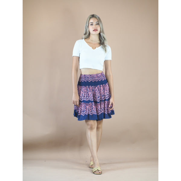 Princess Mandala Mini Skirt in Purple SK0090 020030 05