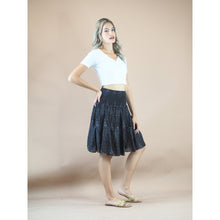Load image into Gallery viewer, Big eye Women&#39;s Skirt in Black SK0090 020033 01