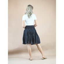 Load image into Gallery viewer, Big eye Women&#39;s Skirt in Black SK0090 020033 01