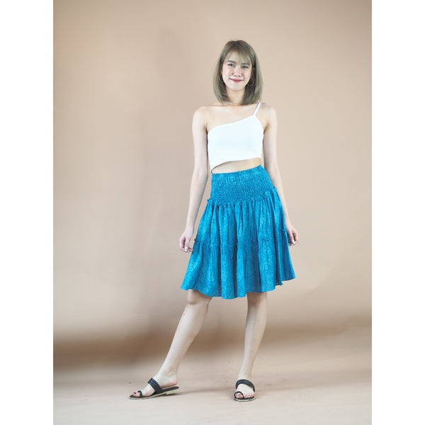 Paisley Mistery Women's Skirt in Blue SK0090 020016 04