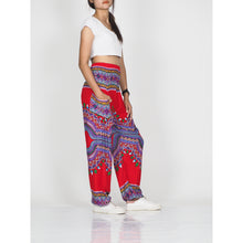 Load image into Gallery viewer, Regue 43 men/women harem pants in Red PP0004 020043 01