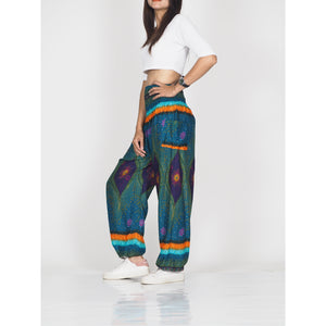 Big eye 50 women harem pants in Ocean Blue PP0004 020050 04