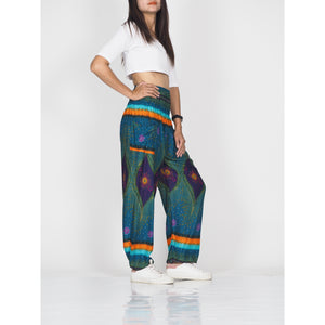 Big eye 50 women harem pants in Ocean Blue PP0004 020050 04