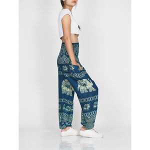 Pirate elephant 23 women harem pants in Green PP0004 020023 05