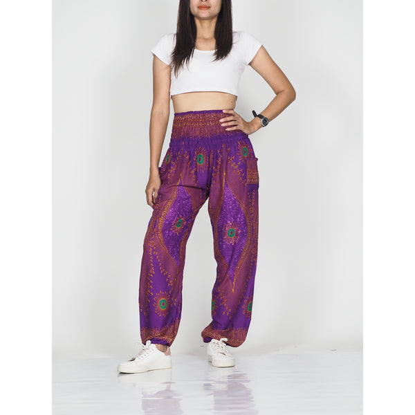 Big eye 65 women harem pants in Purple PP0004 020065 03