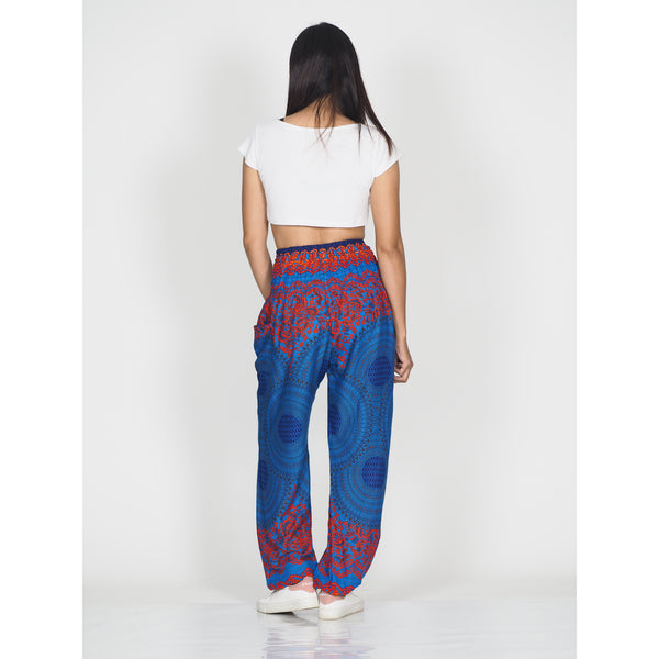 Mandala 68 women harem pants in Blue PP0004 020068 04