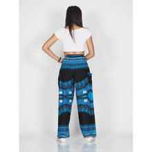 Load image into Gallery viewer, Black Regue 72 women harem pants in Blue PP0004 020072 05