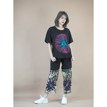 Load image into Gallery viewer, Tie dye women&#39;s Short sleeve with Long pant JP0095 019000