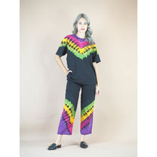 Load image into Gallery viewer, Tie dye women&#39;s Short sleeve with Long pant JP0095 019000