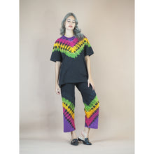 Load image into Gallery viewer, Tie dye women&#39;s Short sleeve with Long pant JP0095 019000