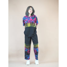 Load image into Gallery viewer, Tie dye women&#39;s Short sleeve with Long pant JP0095 019000