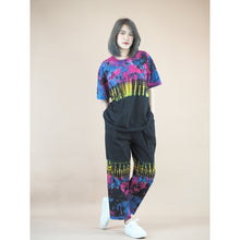 Load image into Gallery viewer, Tie dye women&#39;s Short sleeve with Long pant JP0095 019000