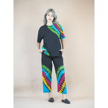 Load image into Gallery viewer, Tie dye women&#39;s Short sleeve with Long pant JP0095 019000
