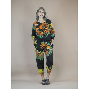 Tie dye women's long sleeve and long legs JP0096 019000