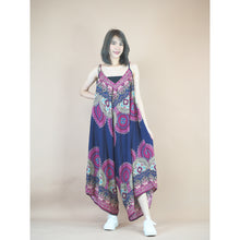 Load image into Gallery viewer, Maiden Mandala Women&#39;s Jumpsuit in Navy Blue JP0069 020306 04