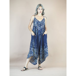 Cosmo Royal Elephant Women's Jumpsuit in Navy Blue JP0069 020307 03