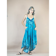 Load image into Gallery viewer, Acacia Mandala Women&#39;s Jumpsuit in Ocean Blue JP0069 020305 05