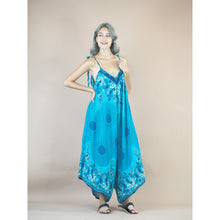 Load image into Gallery viewer, Acacia Mandala Women&#39;s Jumpsuit in Ocean Blue JP0069 020305 05