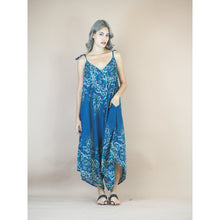 Load image into Gallery viewer, Cosmo Royal Elephant Women&#39;s Jumpsuit in Ocean Blue JP0069 020307 02