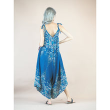 Load image into Gallery viewer, Cosmo Royal Elephant Women&#39;s Jumpsuit in Ocean Blue JP0069 020307 02