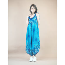 Load image into Gallery viewer, Acacia Mandala Women&#39;s Jumpsuit in Blue JP0069 020305 06