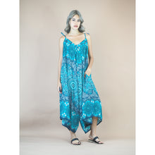 Load image into Gallery viewer, Daffodils Mandala Women&#39;s Jumpsuit in Ocean Blue JP0069 020265 06