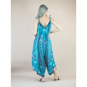 Daffodils Mandala Women's Jumpsuit in Ocean Blue JP0069 020265 06