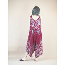 Load image into Gallery viewer, Cosmo Royal Elephant Women&#39;s Jumpsuit in Red JP0069 020307 04