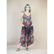 Load image into Gallery viewer, Maiden Mandala Women&#39;s Jumpsuit in Black JP0069 020306 01