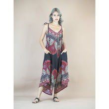 Load image into Gallery viewer, Maiden Mandala Women&#39;s Jumpsuit in Black JP0069 020306 01