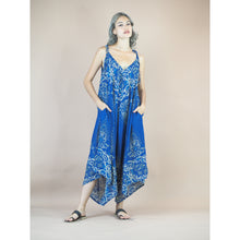 Load image into Gallery viewer, Cosmo Royal Elephant Women&#39;s Jumpsuit in Blue JP0069 020307 05