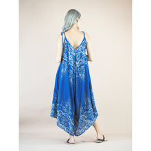 Load image into Gallery viewer, Cosmo Royal Elephant Women&#39;s Jumpsuit in Blue JP0069 020307 05