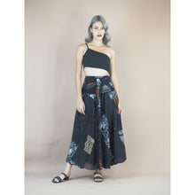 Load image into Gallery viewer, Patchwork Women&#39;s Bohemian Skirt in Black SK0033 028000 10