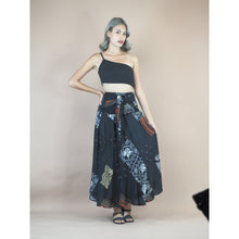 Load image into Gallery viewer, Patchwork Women&#39;s Bohemian Skirt in Black SK0033 028000 10