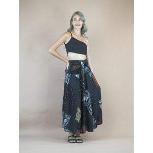 Patchwork Women's Bohemian Skirt in Black SK0033 028000 10