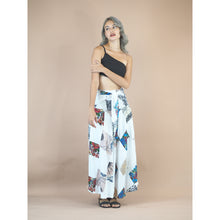 Load image into Gallery viewer, Patchwork Women&#39;s Bohemian Skirt in White SK0033 028000 04