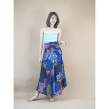 Load image into Gallery viewer, Patchwork Women&#39;s Bohemian Skirt in Navy SK0033 028000 03