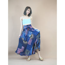 Load image into Gallery viewer, Patchwork Women&#39;s Bohemian Skirt in Navy SK0033 028000 03