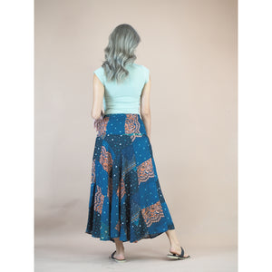 Patchwork Women's Bohemian Skirt in Green SK0033 028000 20