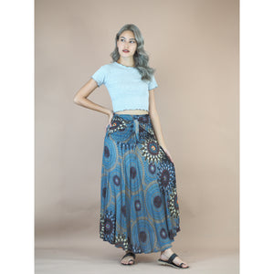 Mandala 136 Women's Bohemian Skirt in Black SK0033 020136 03