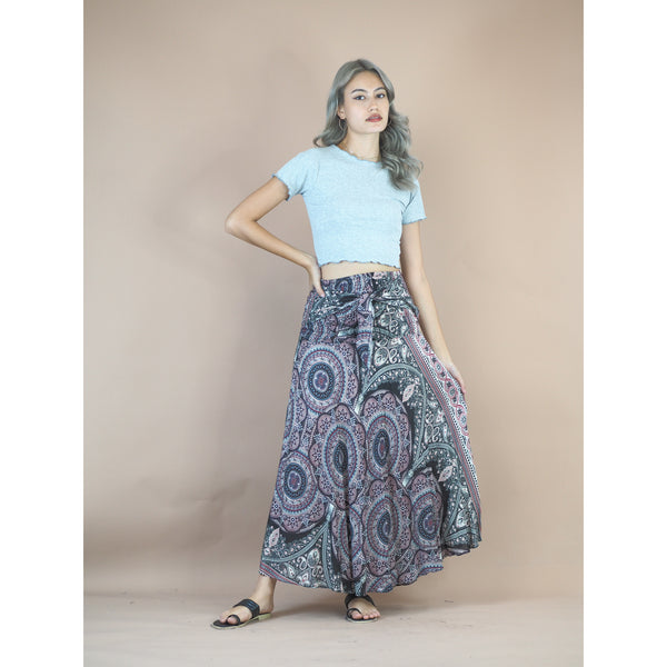 Templ Mandala Women's Bohemian Skirt in Black SK0033 020120 01
