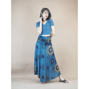 Mandala 136 Women's Bohemian Skirt in Navy Blue SK0033 020136 02