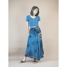 Load image into Gallery viewer, Mandala 136 Women&#39;s Bohemian Skirt in Navy Blue SK0033 020136 02