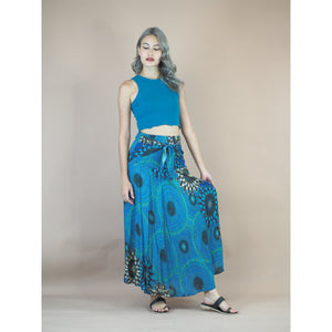 Mandala 136 Women's Bohemian Skirt in Bright Navy SK0033 020136 06