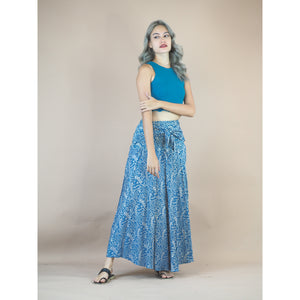 Flowers Women's Bohemian Skirt in Blue SK0033 020150 01