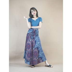 Templ Mandala Women's Bohemian Skirt in Navy Blue SK0033 020120 03