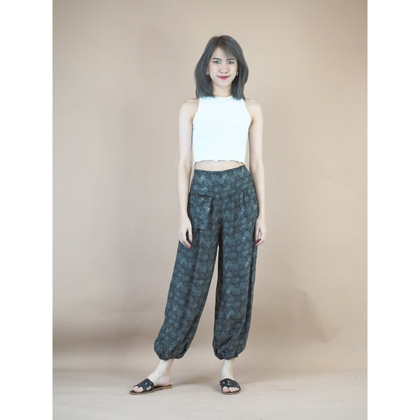 Aladdin Pants Swirl pattern in Black Limited Colors PP0322 020314 01