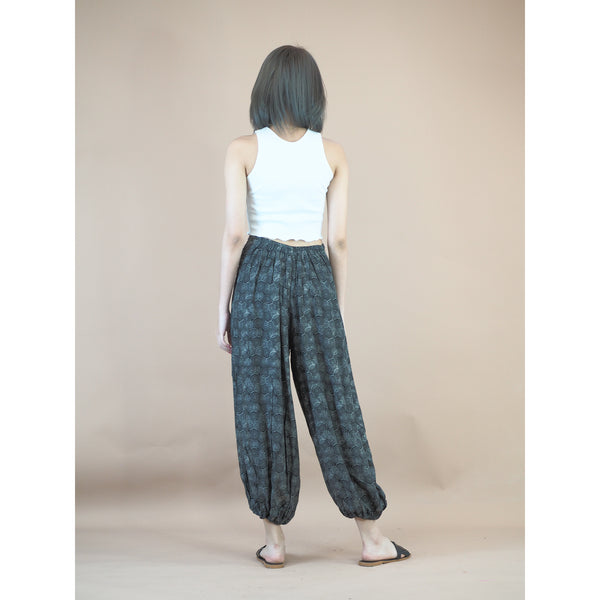 Aladdin Pants Swirl pattern in Black Limited Colors PP0322 020314 01